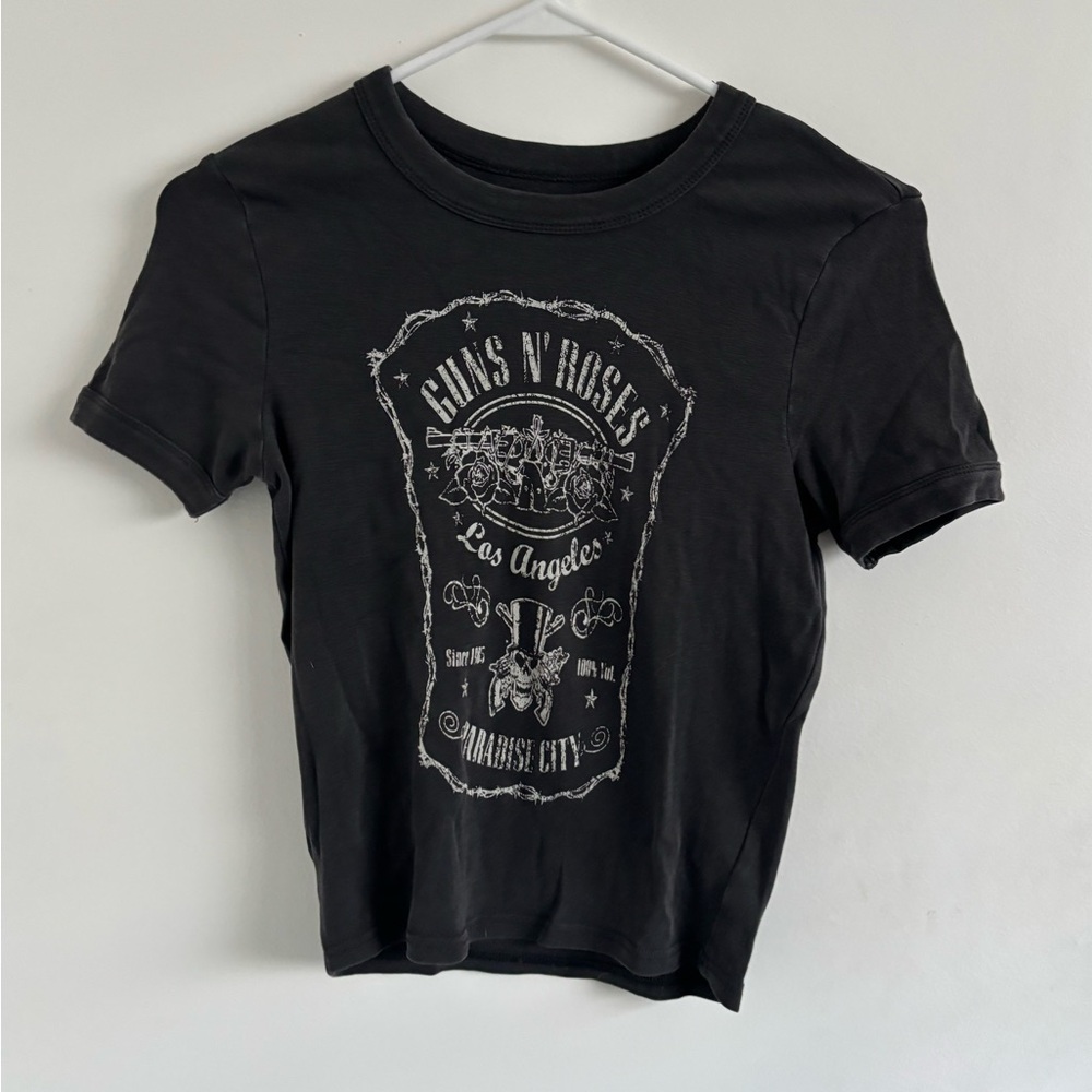 Forever 21 Black Graphic Tee